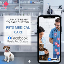 Ultimate Ready to Sale Custom Pets medical care Facebook Reels And Status