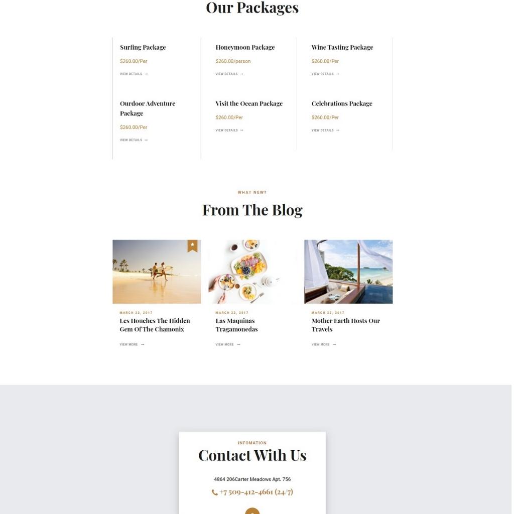 Fleurdesel - Hotel Booking WordPress  Website
