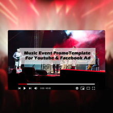 Get Customize Youtube Ads Video for Music Event