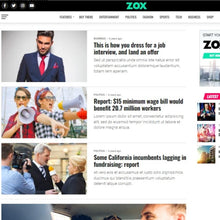 Professional News & Magazine WordPress Website