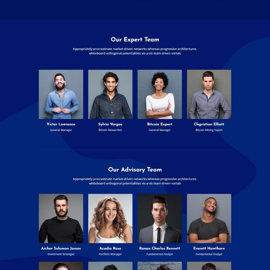 Startup Agency Landing Page WordPress Website