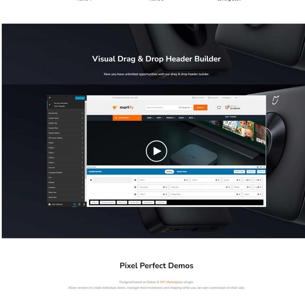 Startup Agency Landing Page WordPress Website
