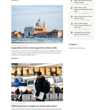 Blog & Shop WordPress  Website