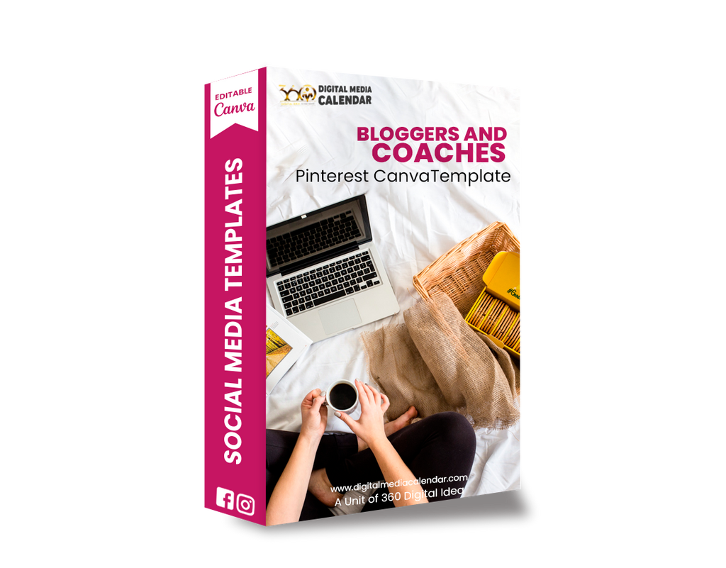 30 Ultimate Bloggers and Coaches in All Industries Pinterest Canva Template