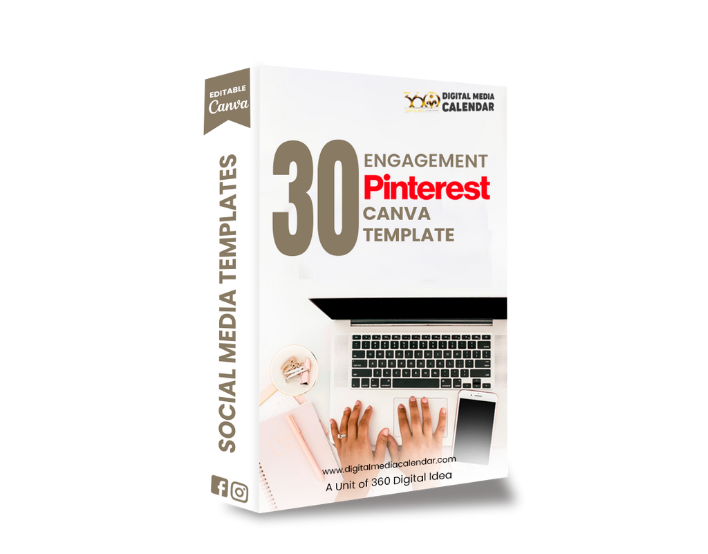 30 Ultimate Engagement Pinterest Canva Template