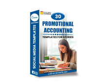 30 Ultimate Promotional Accounting  Social Media Posts Canva Templates