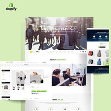 Landing Page Shopify Shopping Website