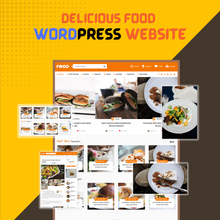 Delicious Food WordPress Website