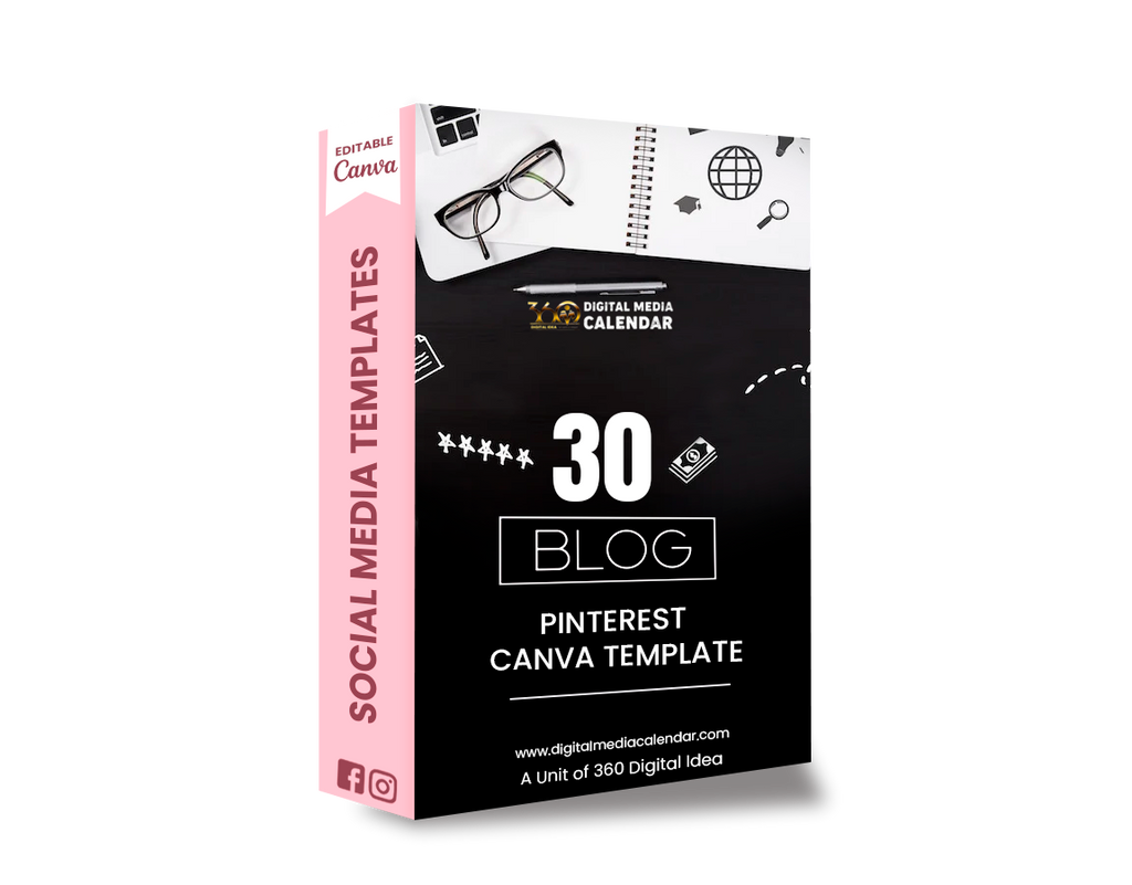 30 Ultimate Blog Pinterest Canva Template