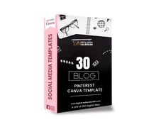 30 Ultimate Blog Pinterest Canva Template