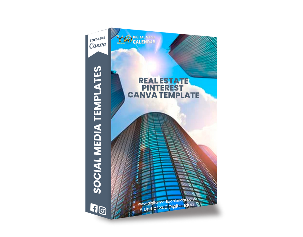 30 Ultimate Real Estate Pinterest Canva Template