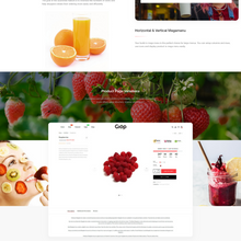 Organic Food/Fruit/Vegetables E-Commerce Shopify website