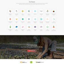 Organic Food/Fruit/Vegetables E-Commerce Shopify website