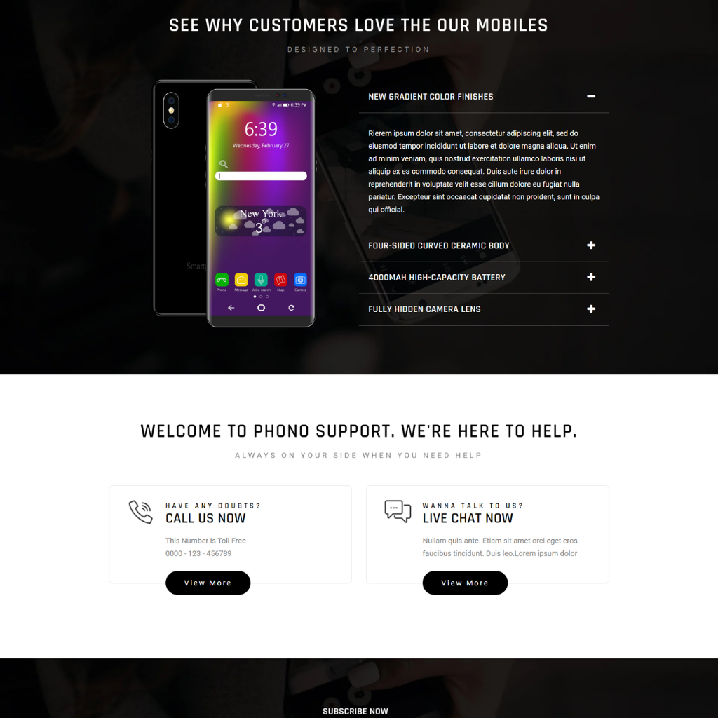 Mobile Shop Shopping Website