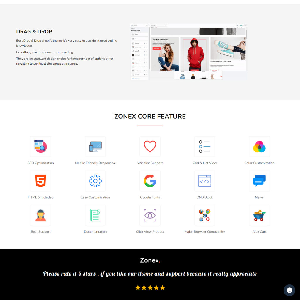Minimal & Modern Fashion Shopify Shopping Website
