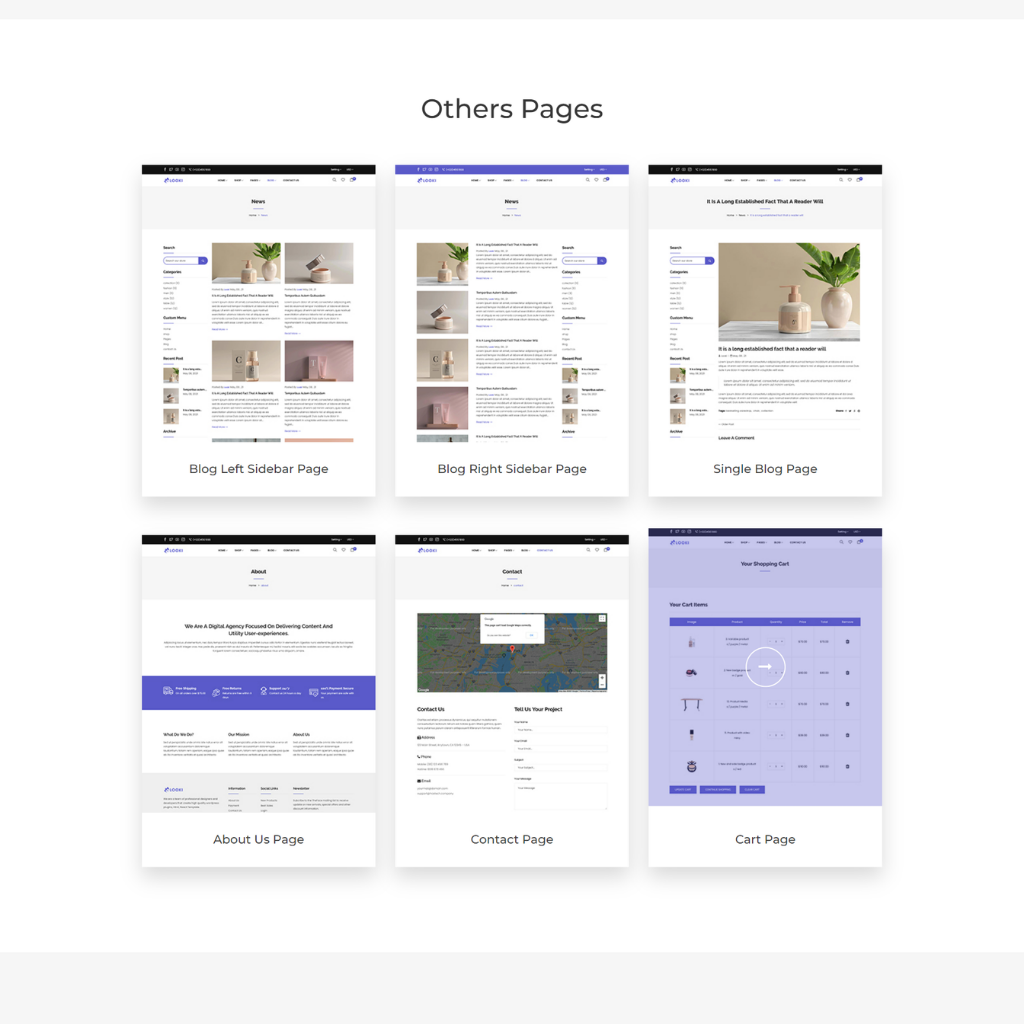 Beauty & Cosmetics E-Commerce Shopping Website