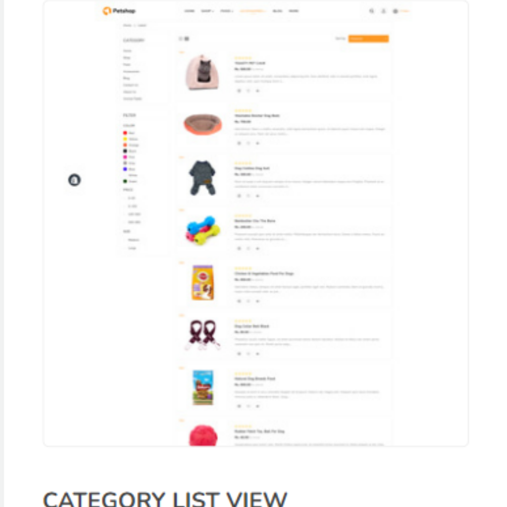 Pets Store Responsive Shopify Shopping Website