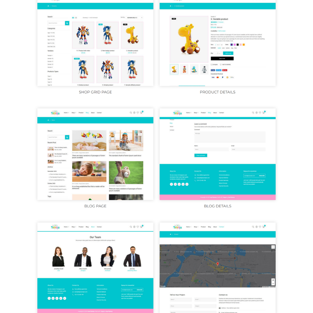 Toys & Kids Store Responsive Shopify Website