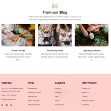 Flower Shop Shopify Website Shopify Shopping Website