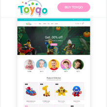 Toys & Kids Store Responsive Shopify Website