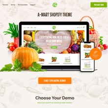 A-Mart Shopify Website