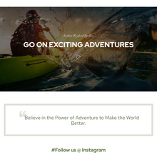 Camping & Adventure Shopify Website Shopping Website