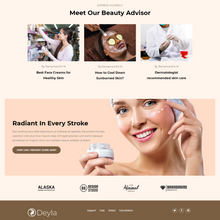 Cosmetics Shopify Shopping Website