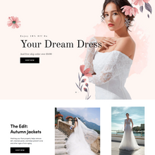 Wedding Shop Fashion Responsive Shopify Website