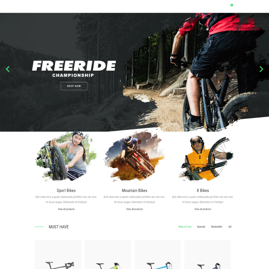 Multipurpose Shopify Website
