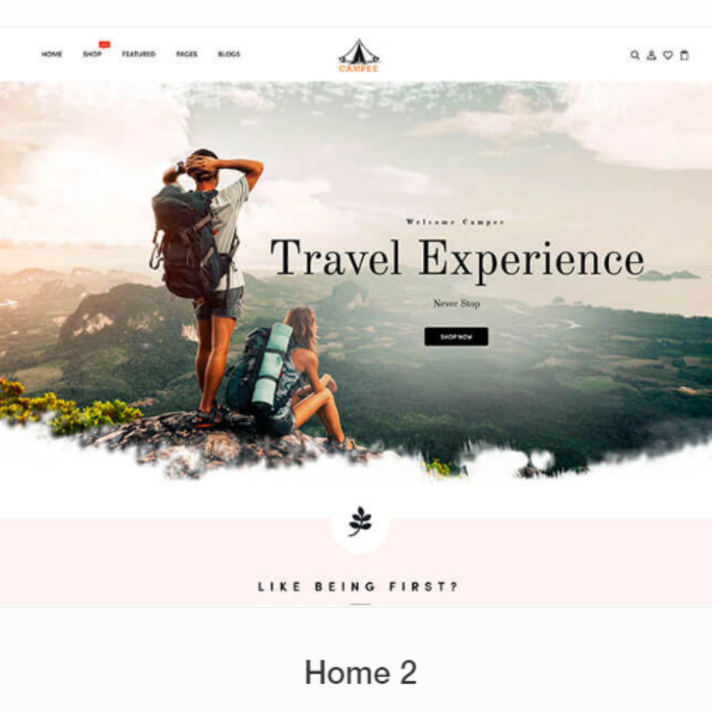 Adventure Store Hiking and Camping Shopify Website