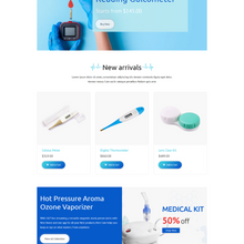 Medical Store Shopify Website