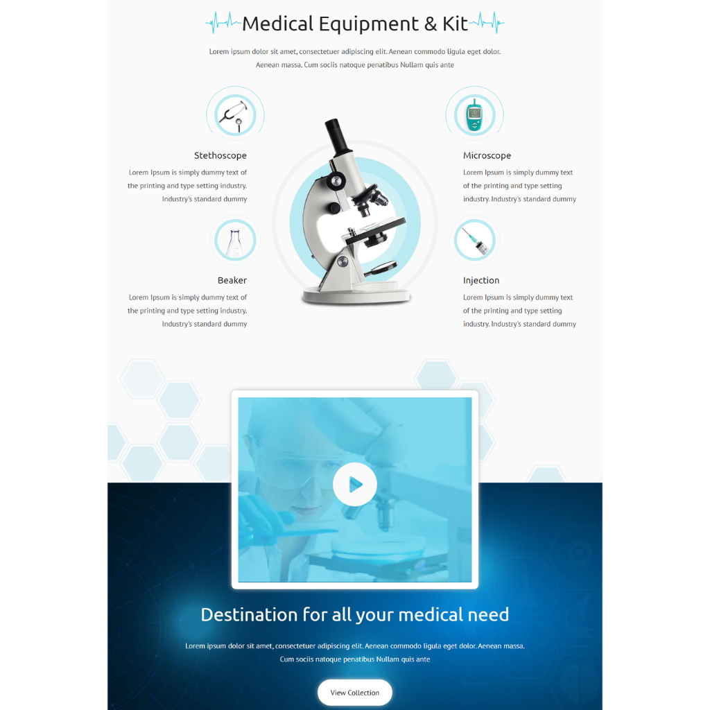 Medical Store Shopify Website