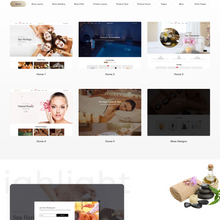 Elegant Wellness And Spa Responsive Shopify Website
