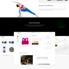 Yoga Clothing & Fitness Equipment Shopify Website
