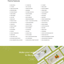 Organic Food Shopify Shopping Website