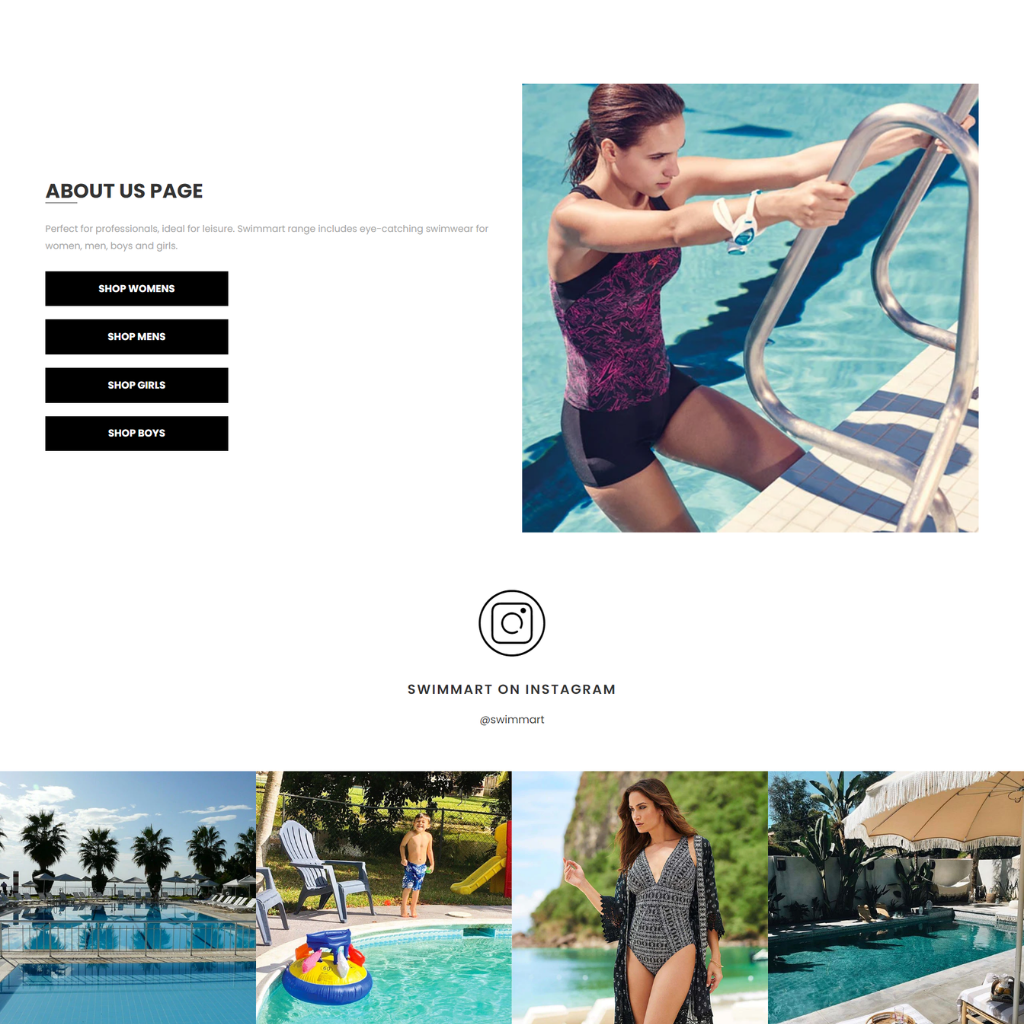 Swimwear & Accessories Responsive