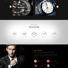 Stylish External Wrist Watch Shopify Shopping Website