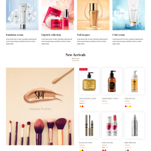 Cosmetic Store Shopify Shopping Website