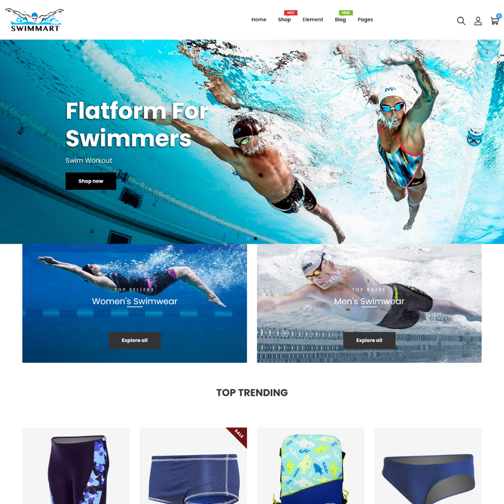 Swimwear & Accessories Responsive
