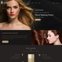 Hair Wig Shopify Shopping Website
