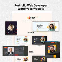 Portfolio Web Developer WordPress Responsive Website