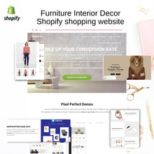 Furniture Interior Decor Shopify Shopping Website